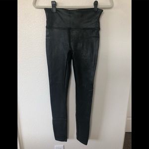 Spanx Faux Leather Leggings